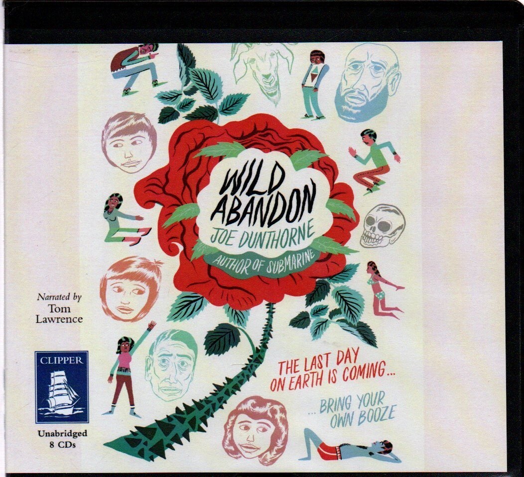 WILD ABANDON by JOE DUNTHORNE (8 disc unabridged audiobook CD)