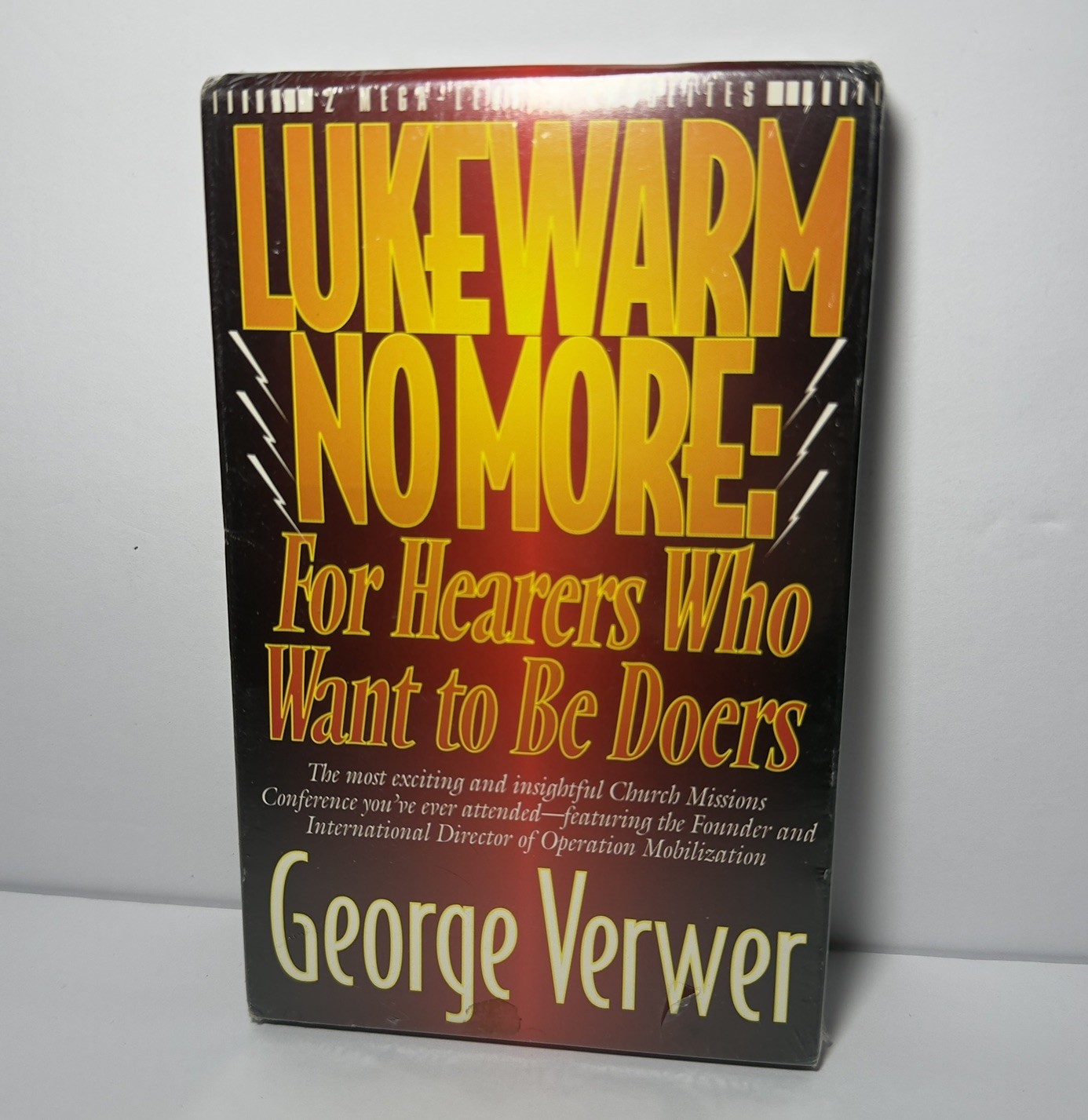 Lukewarm No More 3CD audio set George Verwer missions Operation Mobilization NEW