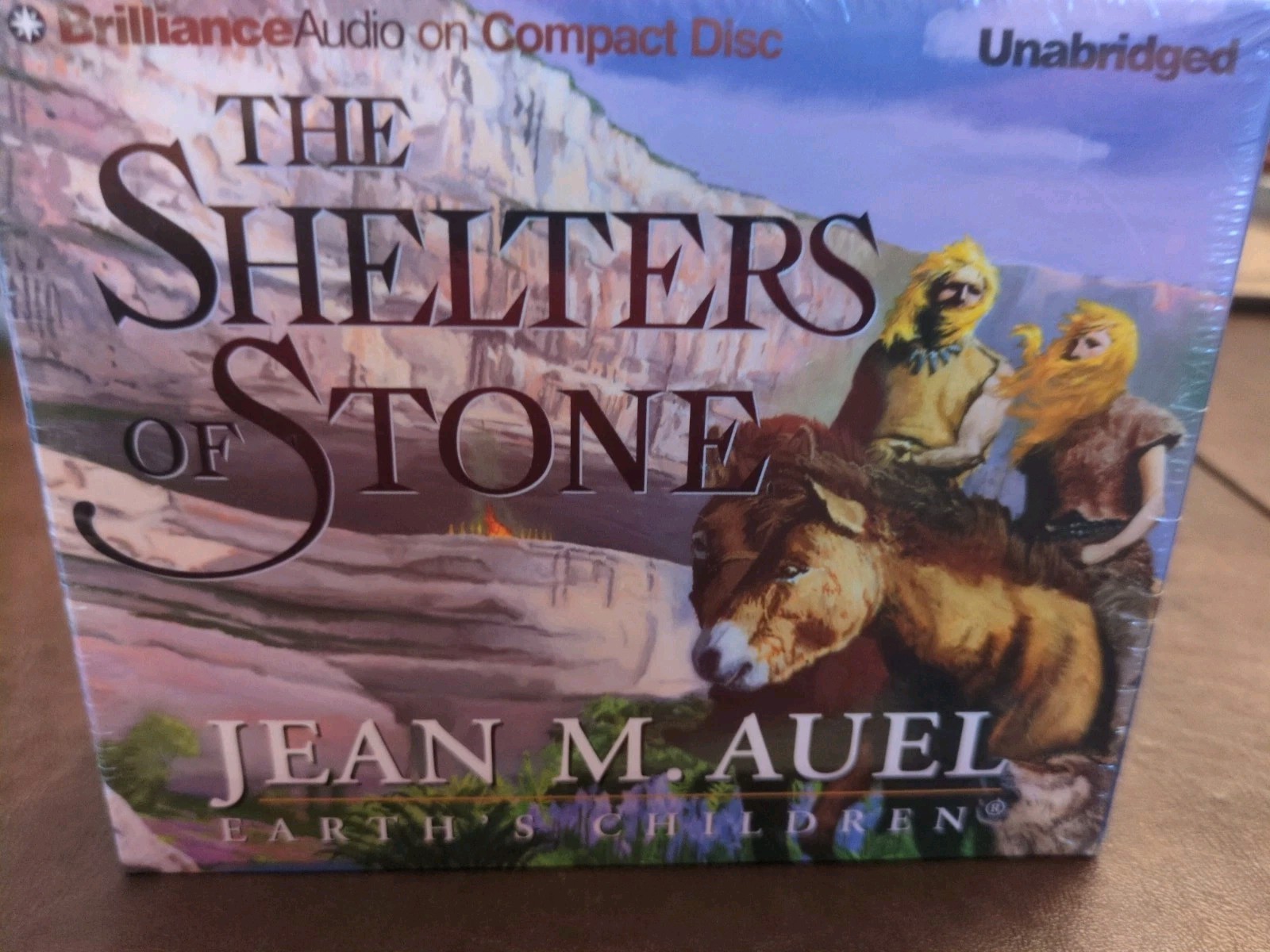 THE SHELTERS OF STONE Audiobook CD Jean M Auel 28 CD Set 2002 Unabridged NEW