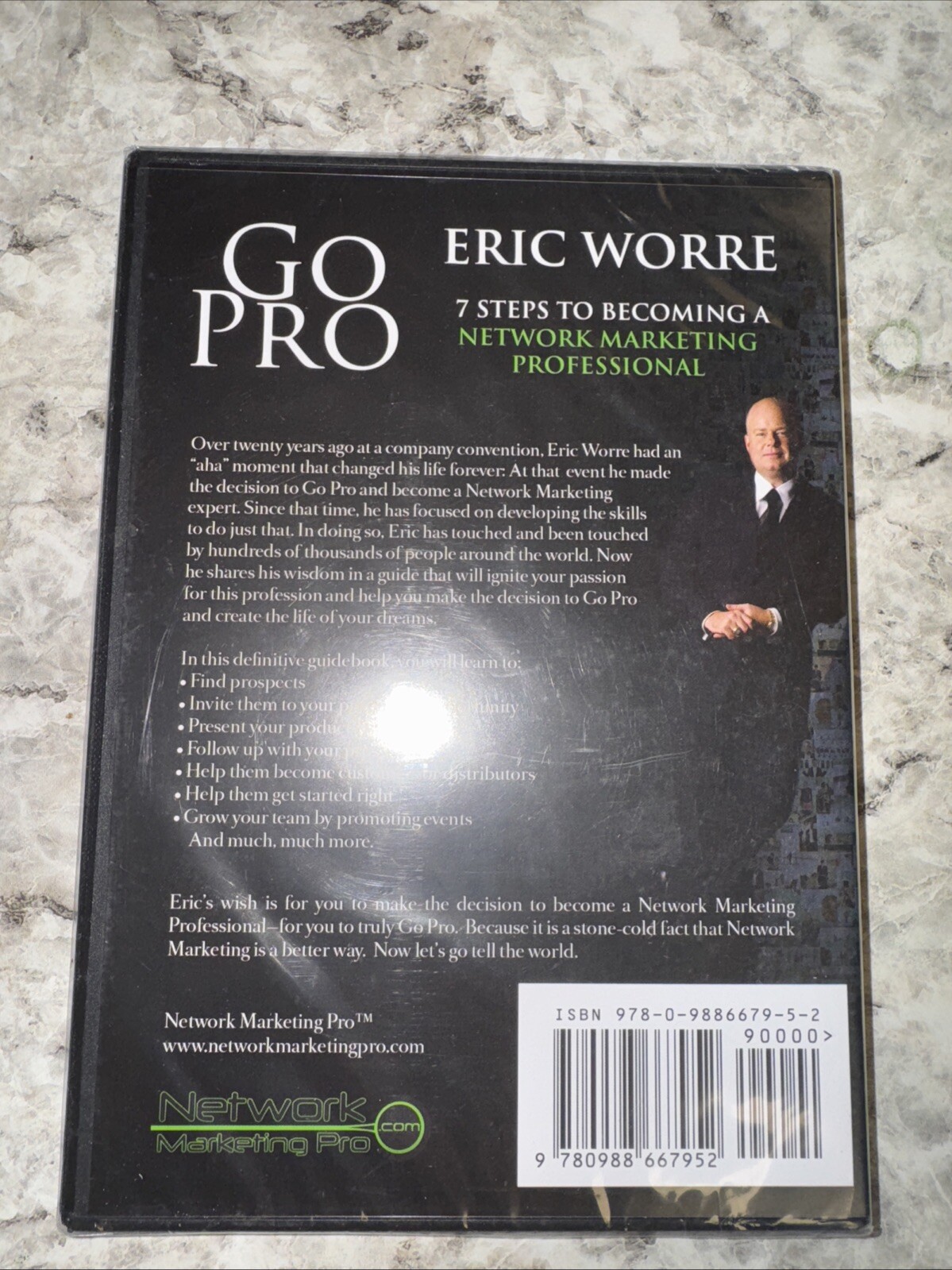 GO PRO — 7 Steps To Becoming A Network Marketing Professional ERIC WORRE CD NEW