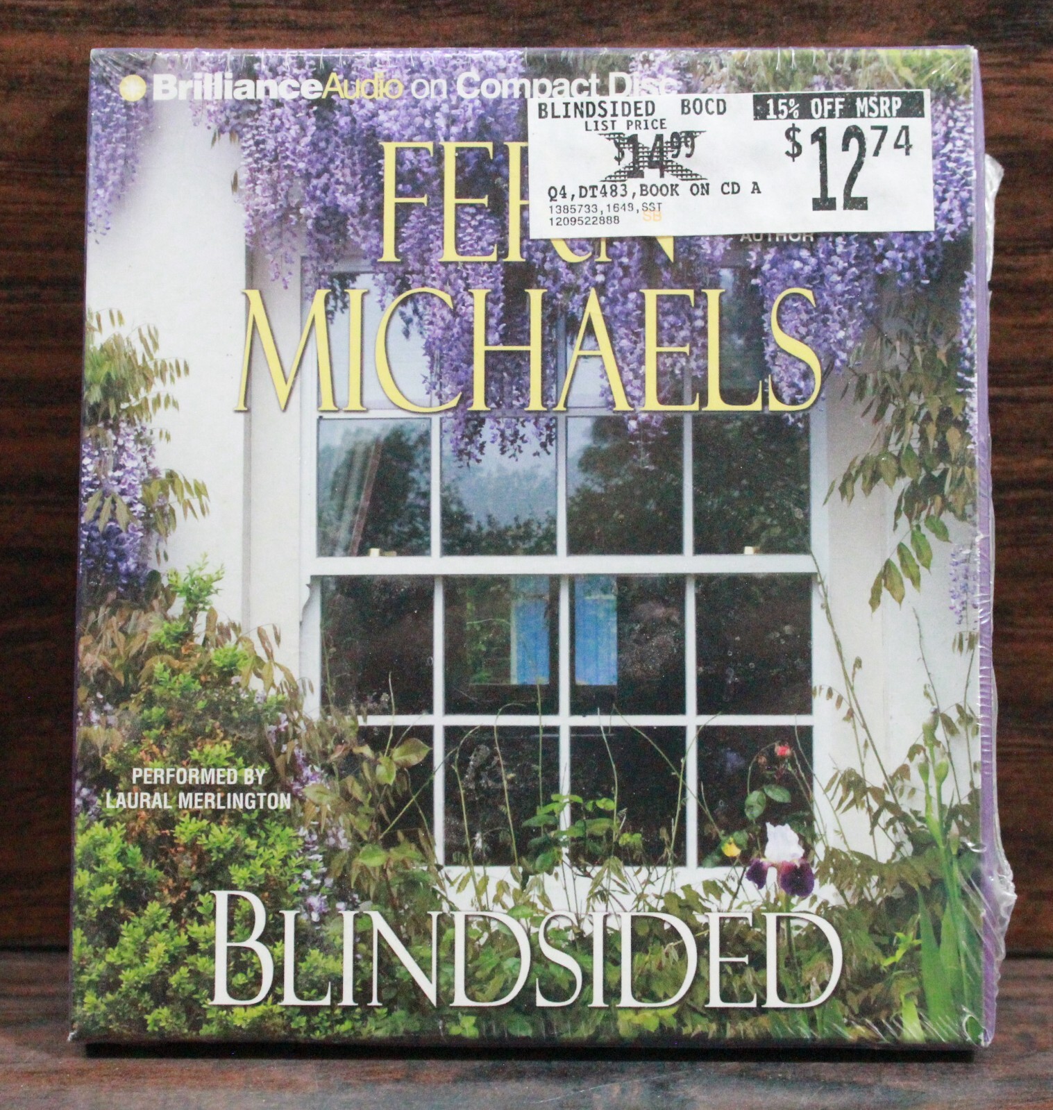 Blindsided Audiobook by Fern Michaels CD Sealed 2013 Novel 4 Hours