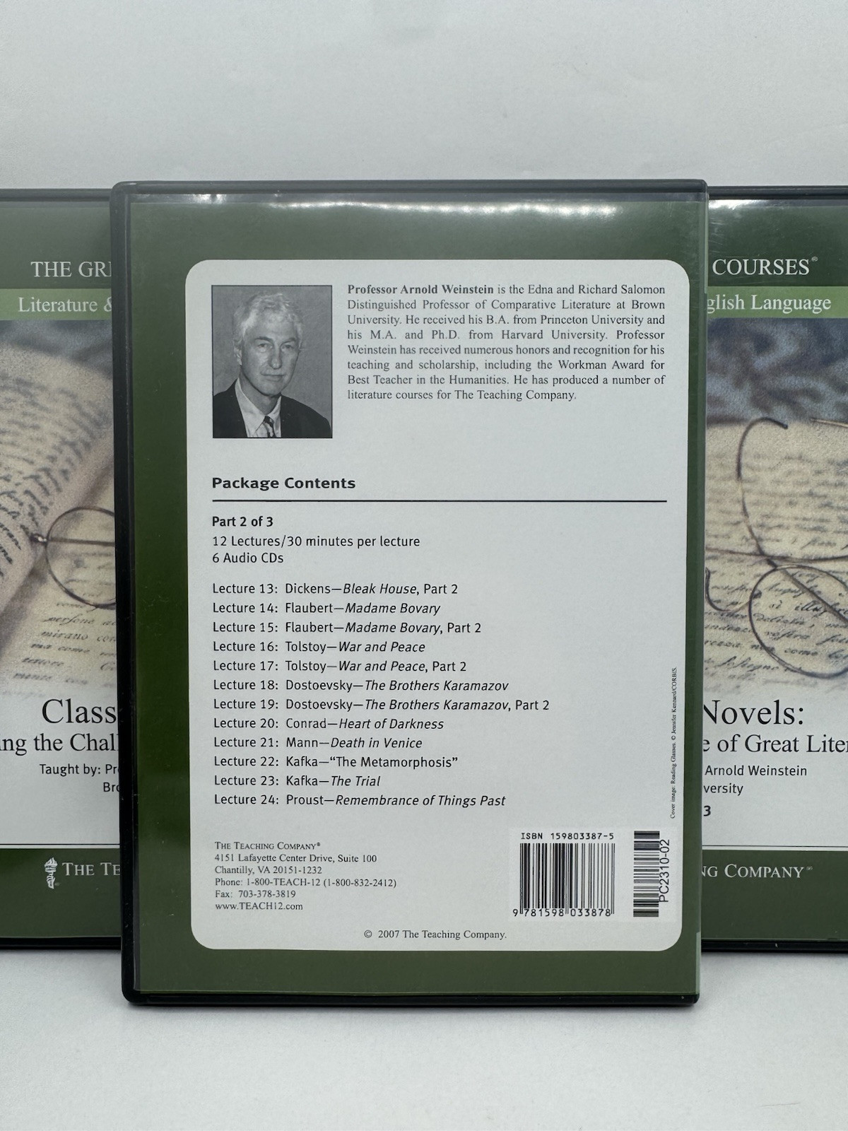 Classic Novels : Meeting the Challenge of Great Literature (18 CDs & Guidebook)