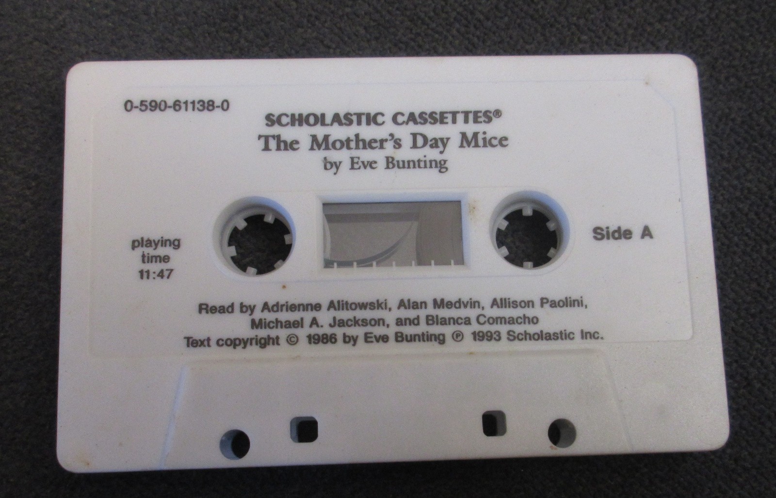 «The Mother’s Day Mice» Cassette — Scholastic Cassettes