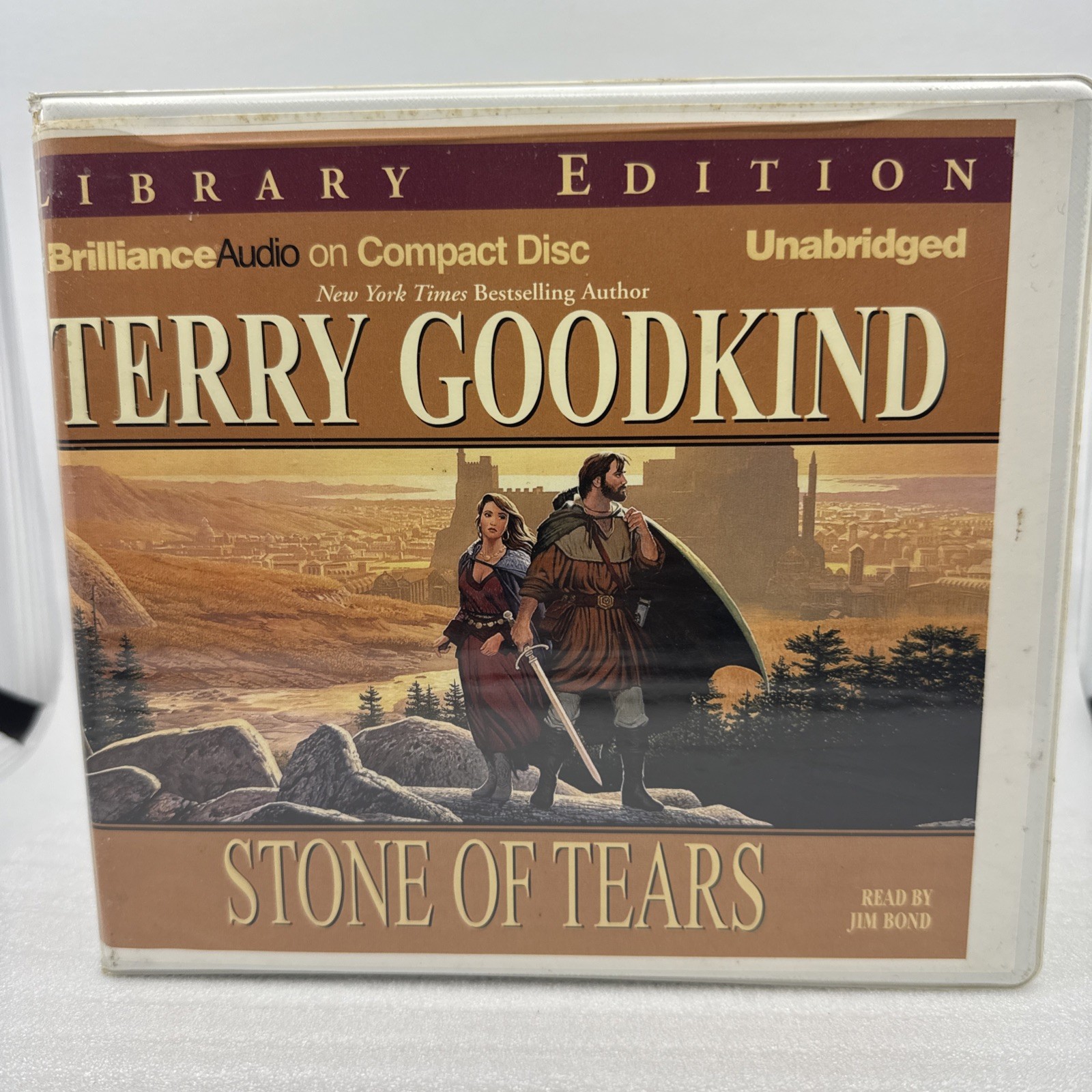 TERRY GOODKIND Stone Of Tears Audio Book On CD Unabridged Library Ed. 32 Discs
