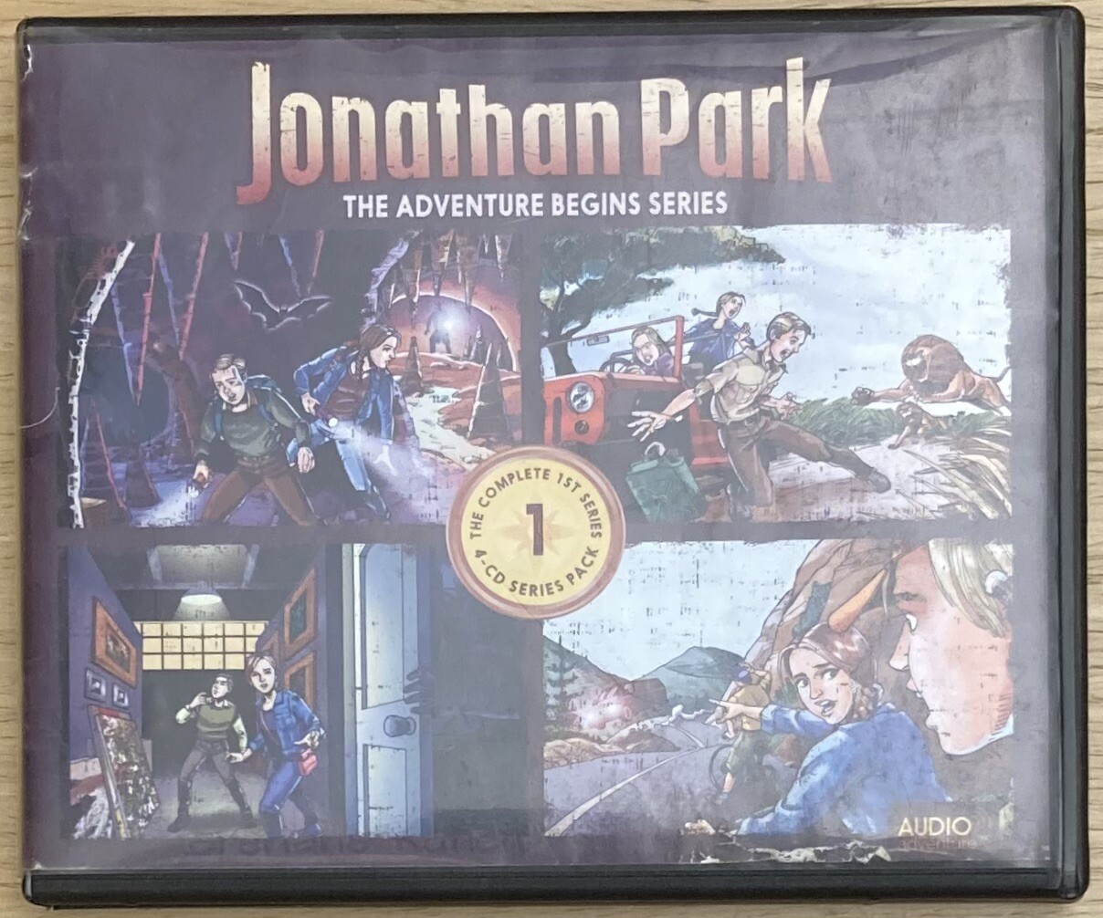 Jonathan Park The Adventure Begins CD 4 Disc Set Wise King Media
