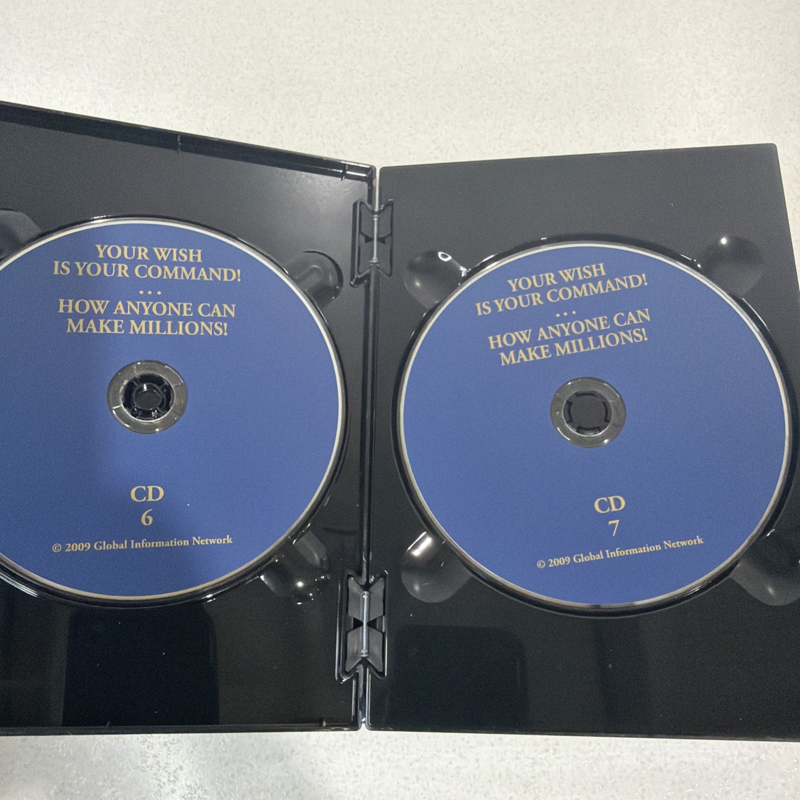 Your Wish Is Your Command Incomplete 14 CD Set by Kevin Trudeau MISSING DISC 4