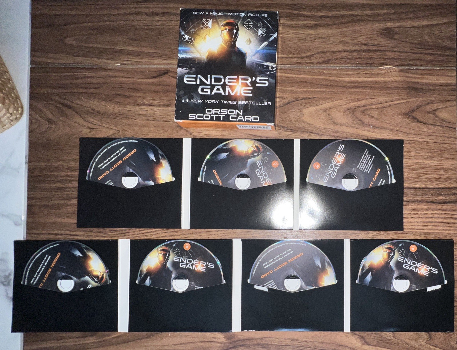 Ender’s Game by Orson Scott Card CD Audiobook Science Fiction 2013