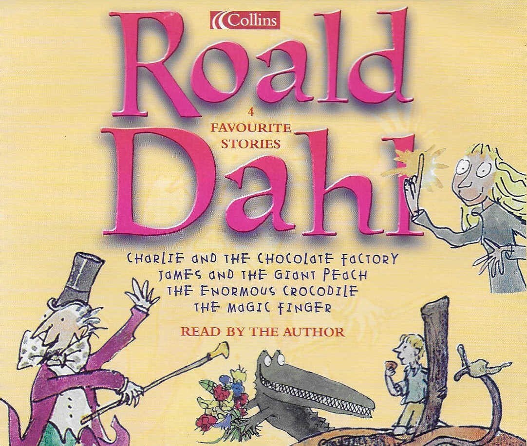 4 CHILDREN’S CD Audio books — Roald Dahl, Stig of the Dump, Lord of the Flies ..