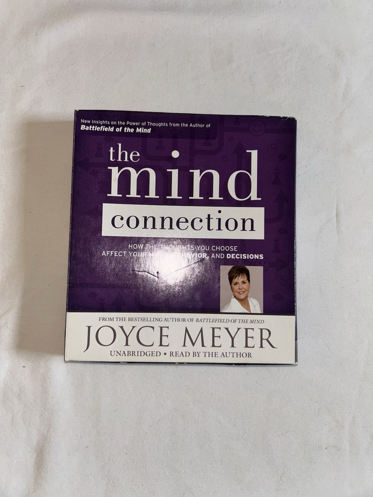 Joyce Meyer Lot 1 Book And 7 CD Commentary Studies
