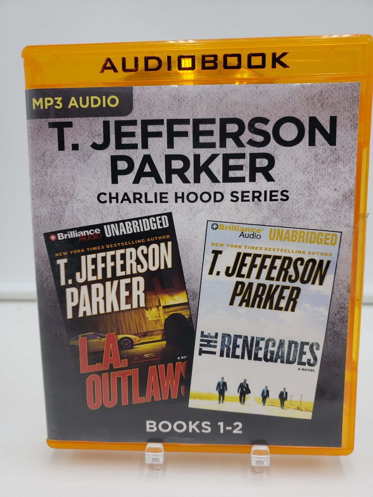 T Jefferson Parker Charlie Hood Series Books LA Outlaws & Renegades 2017 MP3 CD