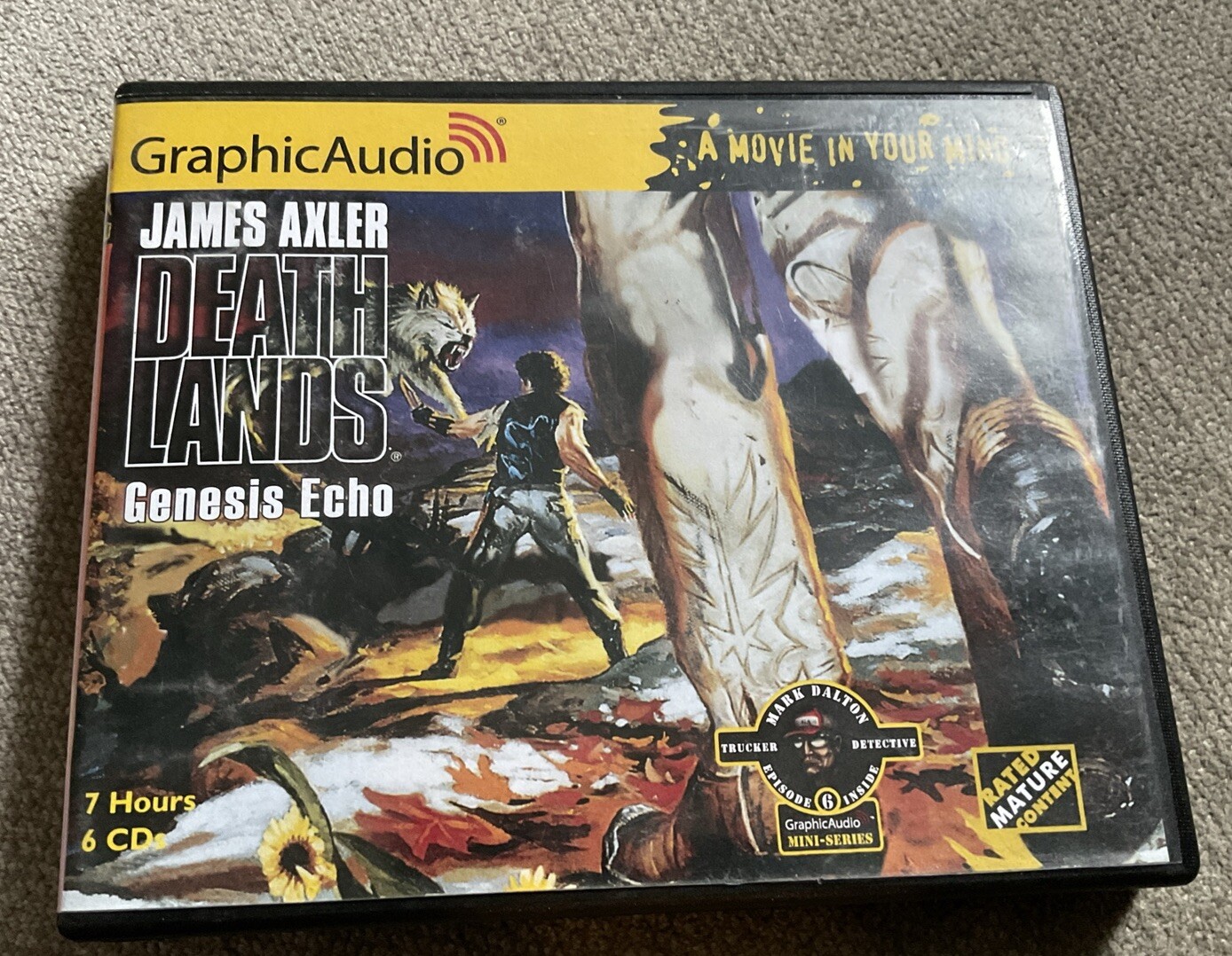 Deathlands Genesis Echo CD #25 James Axler Graphic Audio Book 6-CDs See Pics
