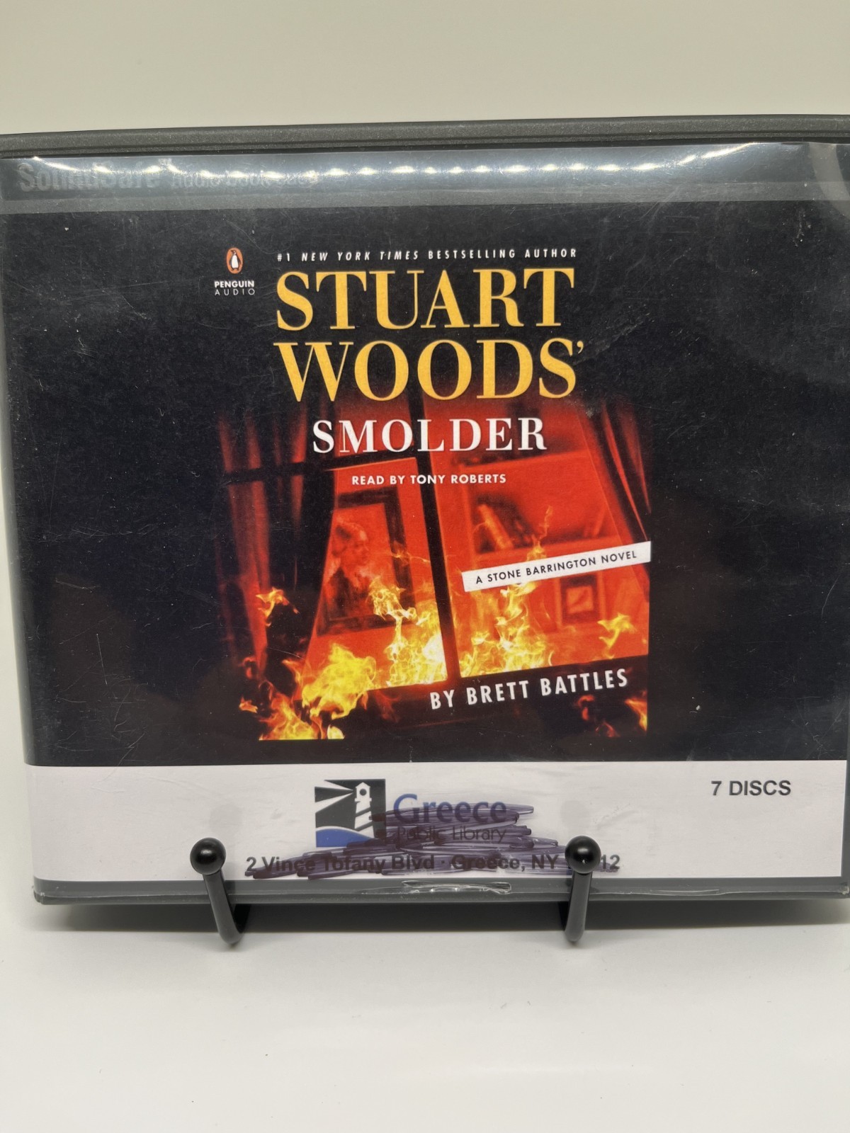 SMOLDER by STUART WOODS (BRETT BATTLES) ~ UNABRIDGED CD AUDIOBOOK (2024)