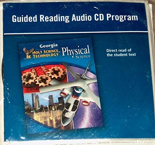 HOLT SCIENCE & TECHNOLOGY: PHYSICAL SCIENCE: GUIDED — Hardcover **Excellent**