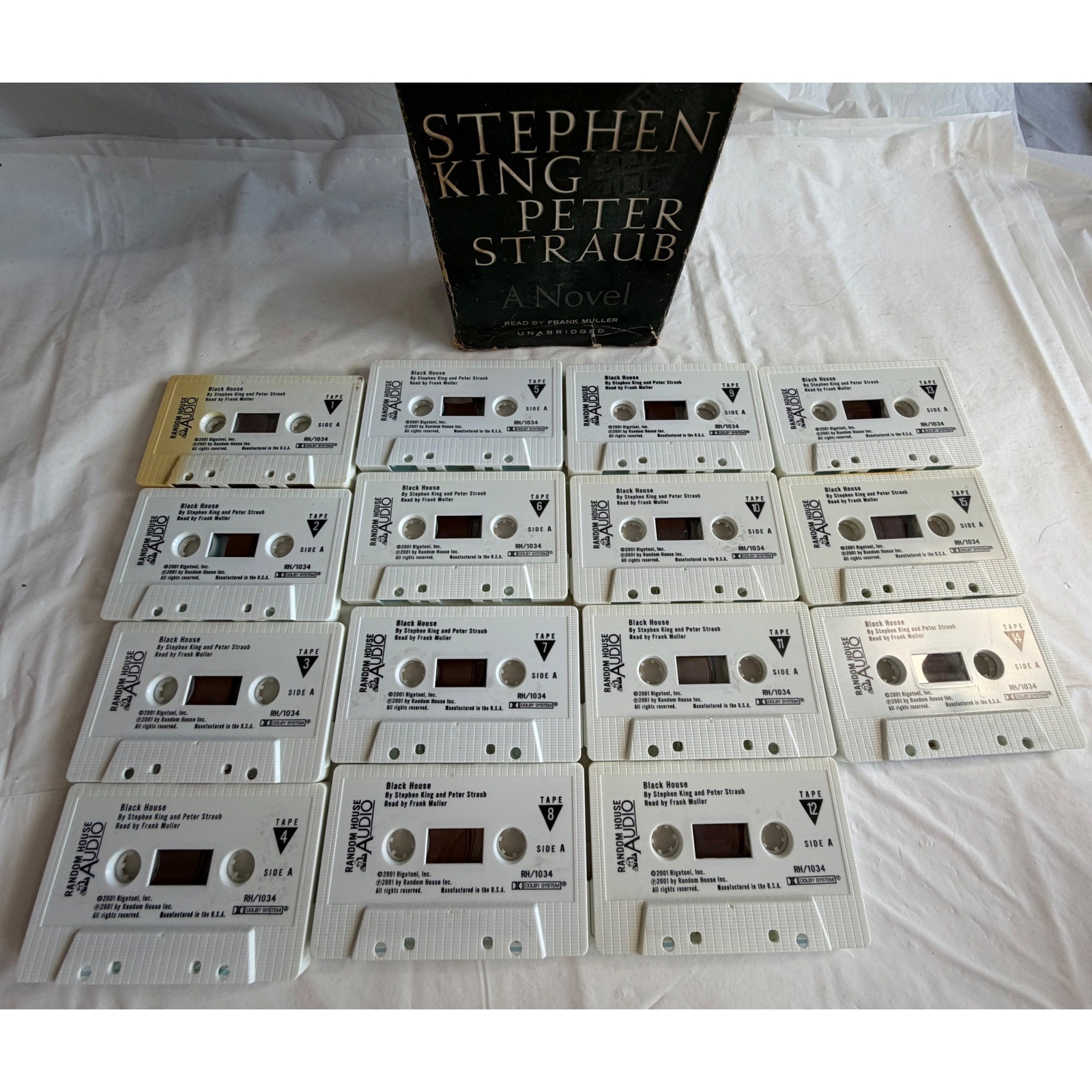 Black House Stephen King Peter Straub Unabridged 15 Cassette Audiobook 2001