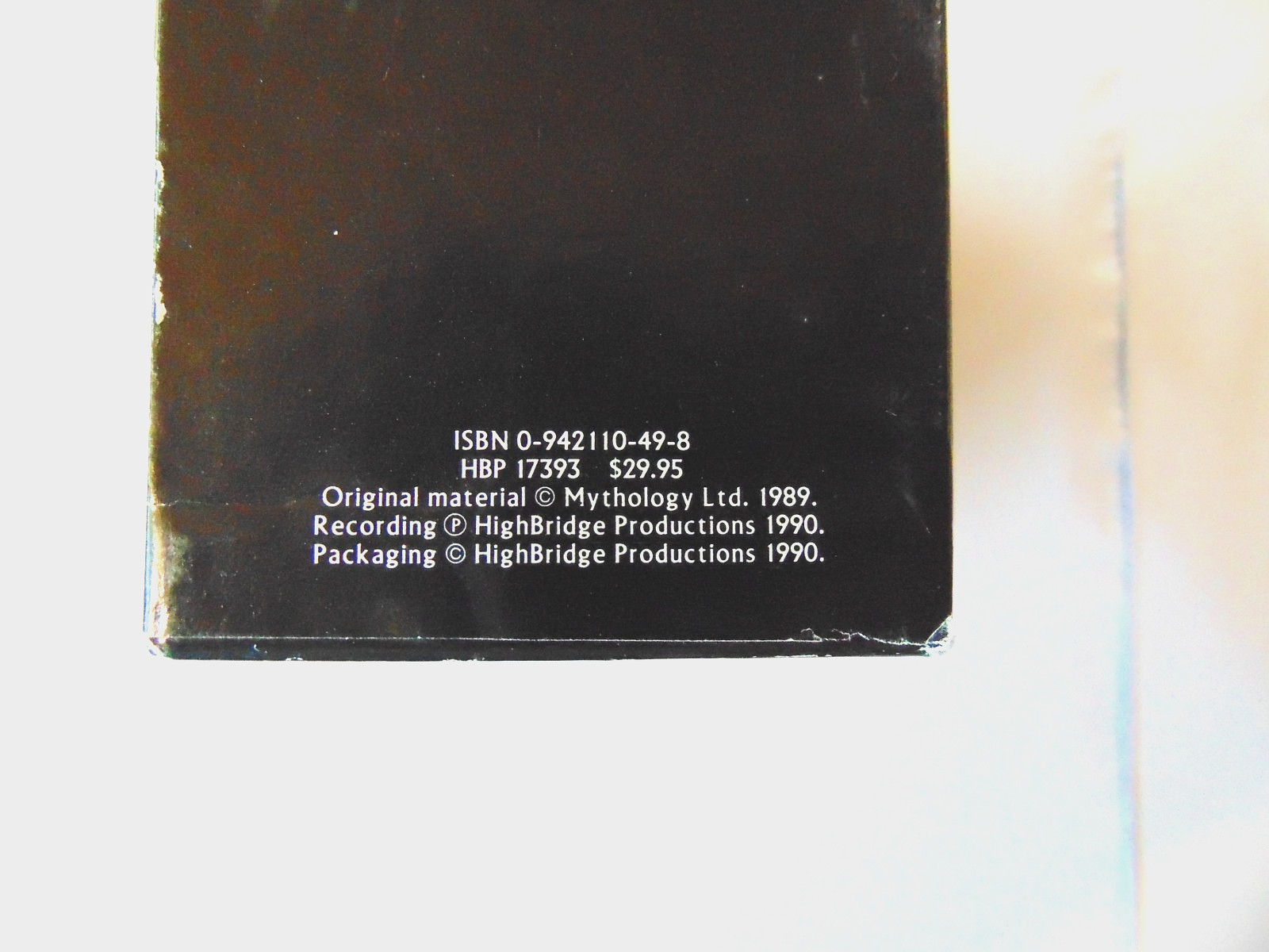 Vintage Transformations of Myth by Joseph Campbell Vol II Audio Cassette Box Set