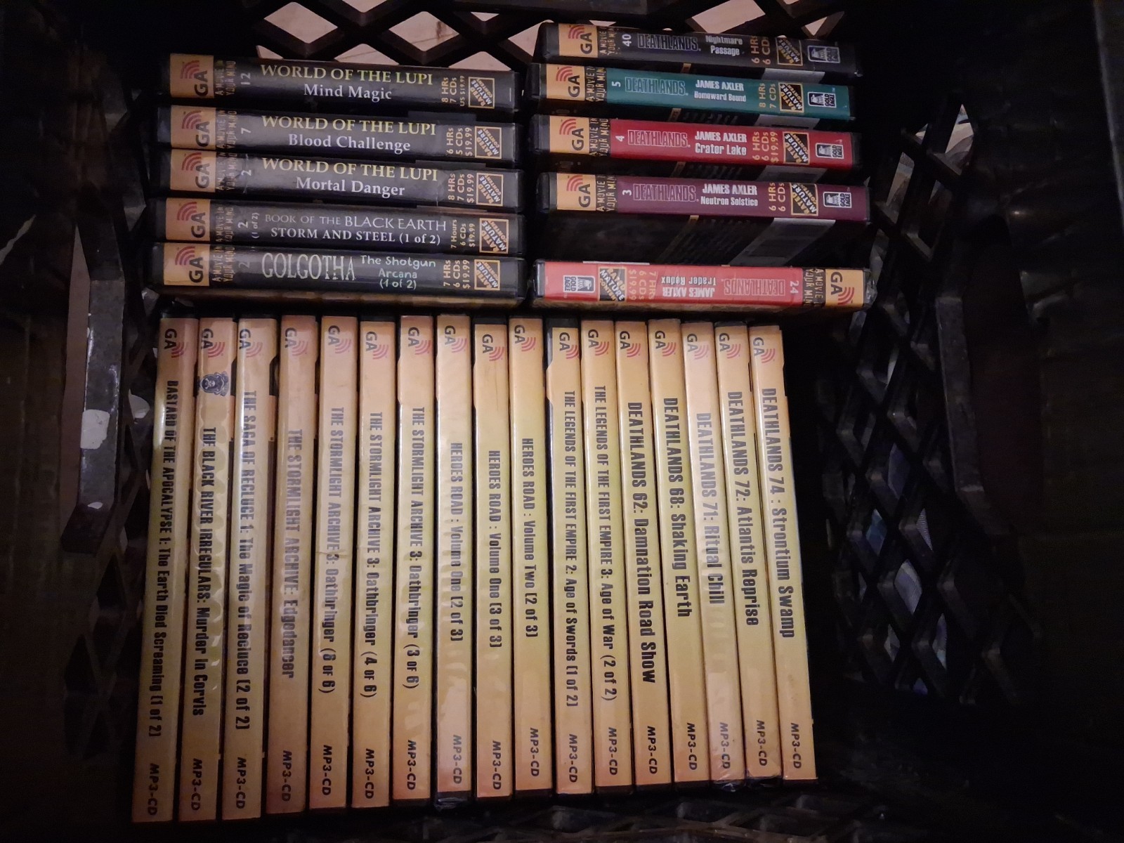 GraphicAudio Deathlands, World of the Lupi & Black Earth Lot — Includes1 Sealed