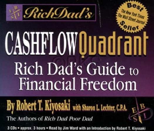 Rich Dad’s Cashflow Quadrant AUDIO CDs Robert T. Kiyosaki financial money SEALED
