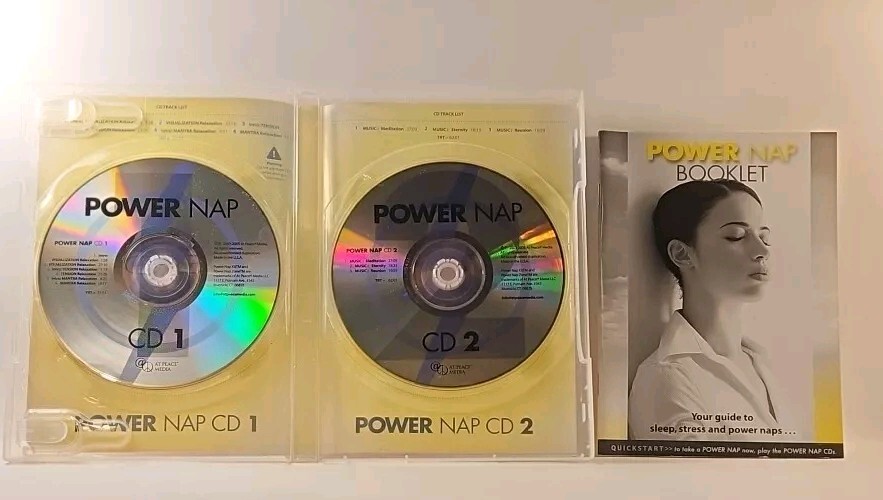 Power Nap Kit New Edition 2 CD set with booklet 2005 r1s2 0255