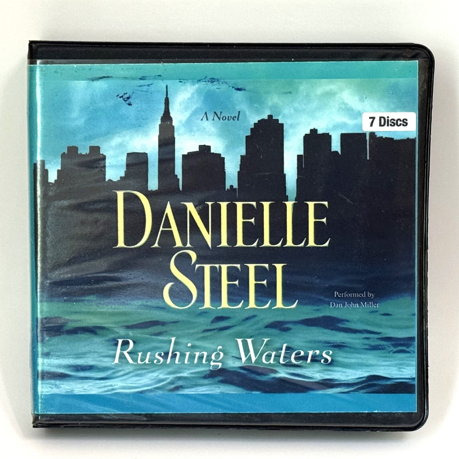Danielle Steel RUSHING WATERS Audiobook CD 7 Compact Discs UNABRIDGED Audio Book