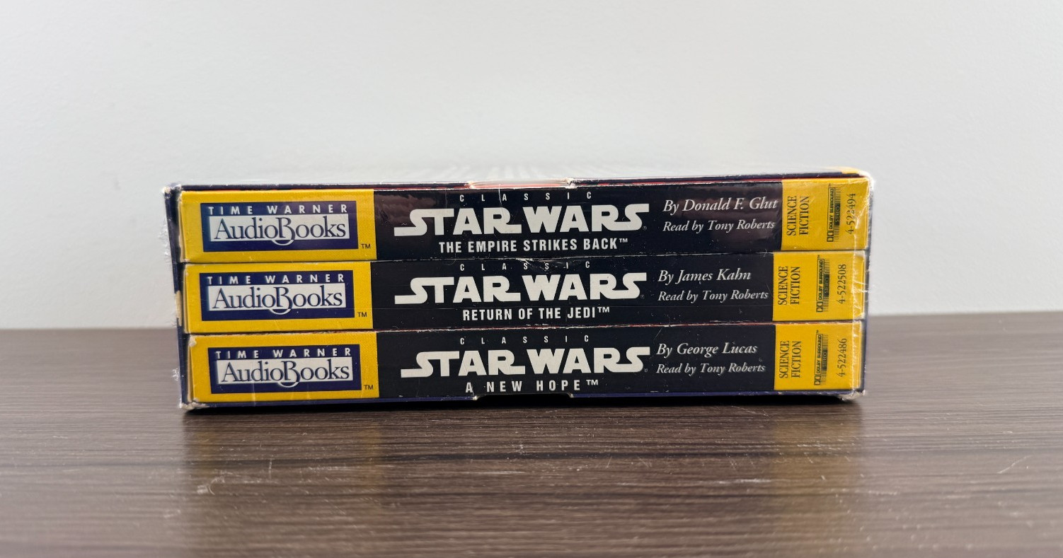Star Wars: The Original Trilogy Special Audio Edition featuring 6 cassette tapes