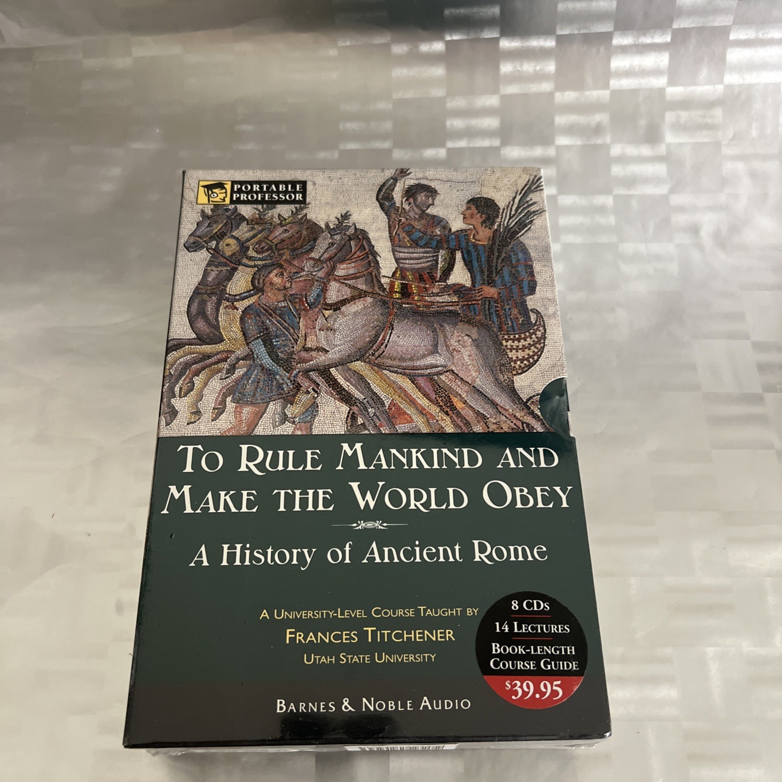 Portable Professor To Rule Mankind And Make The World Obey Roman History 8-CD