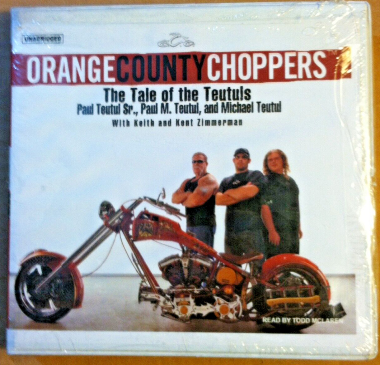 2006 🔥ORANGE COUNTY CHOPPERS🔥 New Sealed CD Audiobook The Tale of the Teutuls