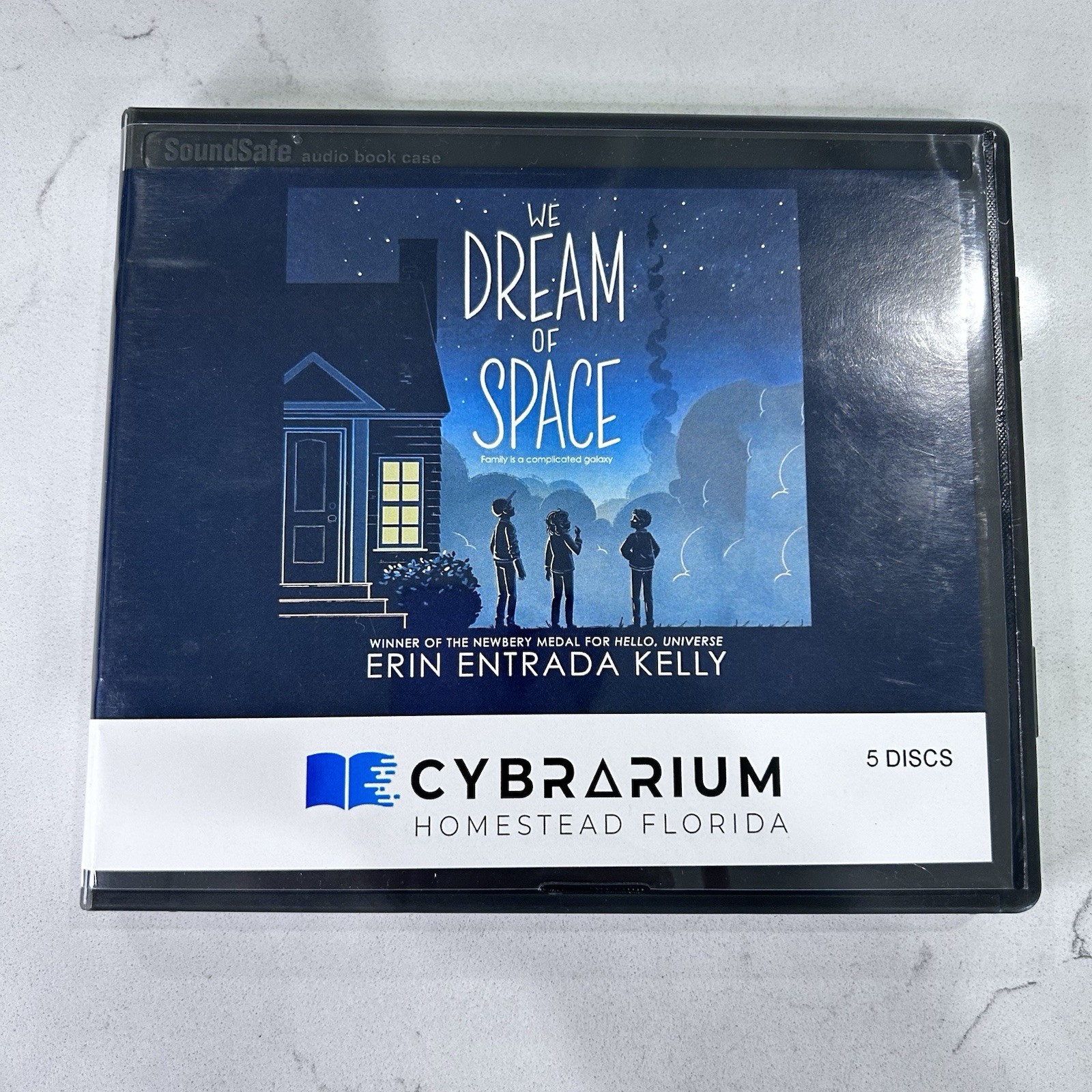 We Dream of Space Erin Entrada Kelly Audiobook CD Ex Library Discs
