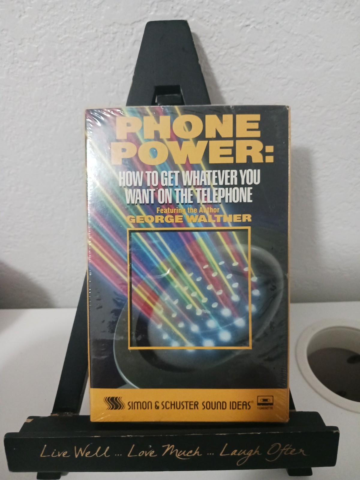 New Phone Power Audiobook Cassette 1986 George Walther How to Get What You Want