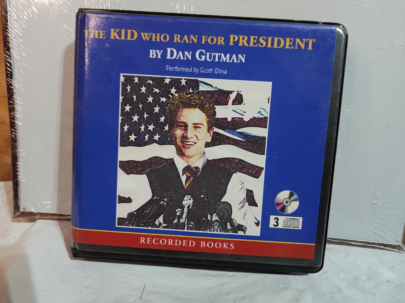 The KID Who Ran For PRESIDENT 2001 Recorded AUDIO Book on 3 CD Scott Shina