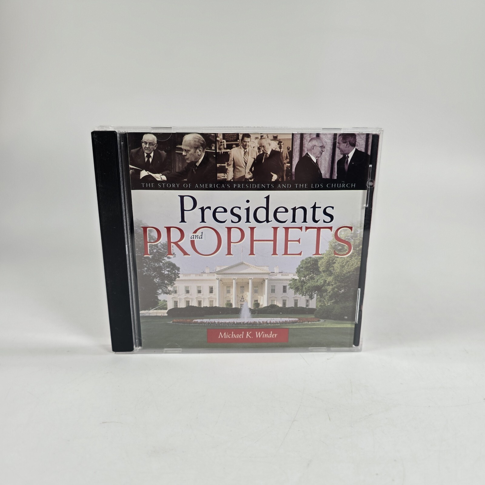 PRESIDENTS AND PROPHETS — MICHAEL WINDER — AUDIOBOOK CD — (1 HOUR RUNTIME)