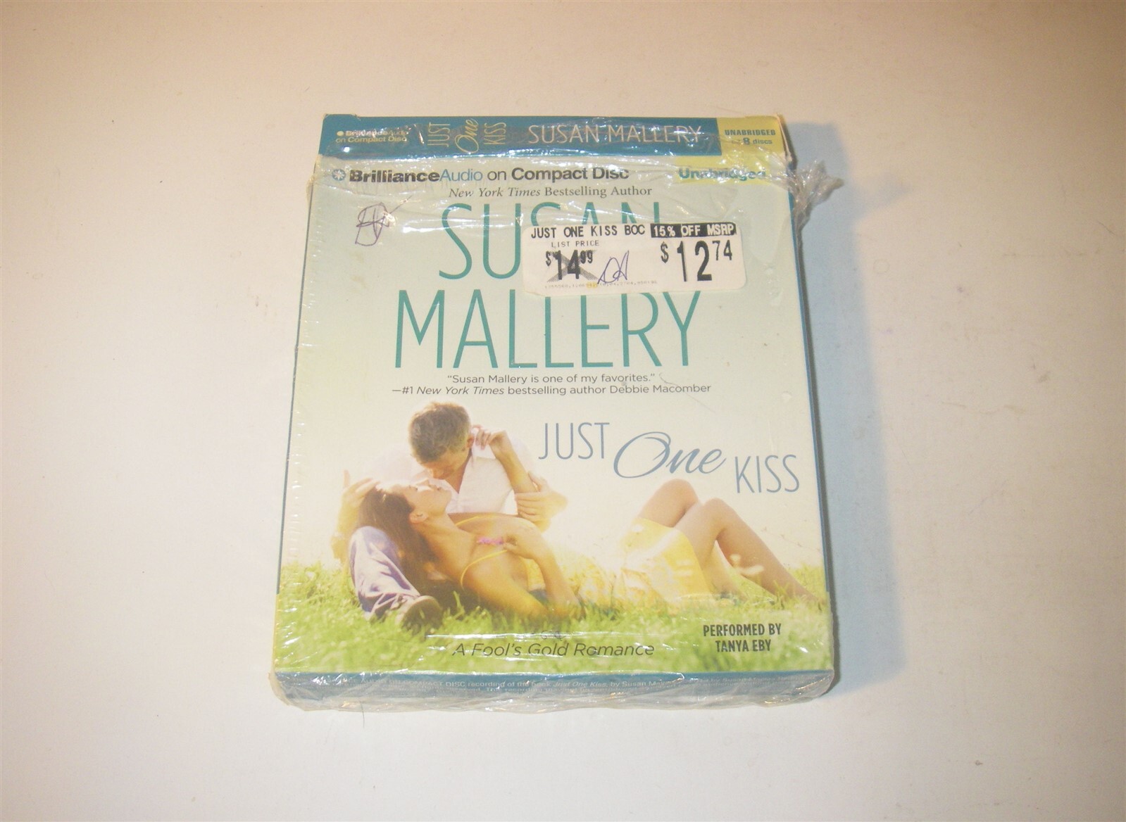JUST ONE KISS BY SUSAN MALLERY AUDIOBOOK AB203