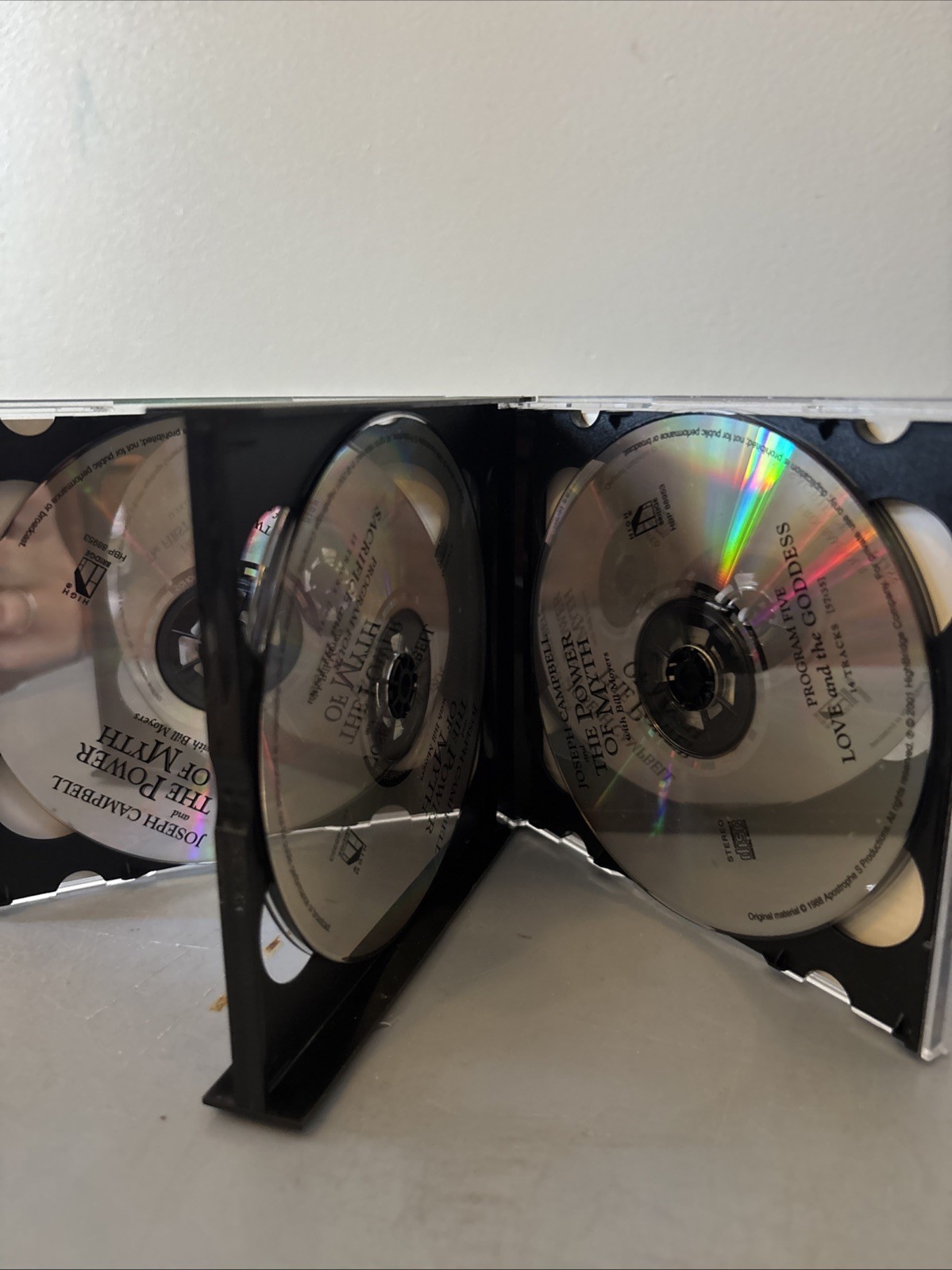 Joseph Campbell And The Power If Myth With Bill Moyers Programs 1-6 Compact Disc