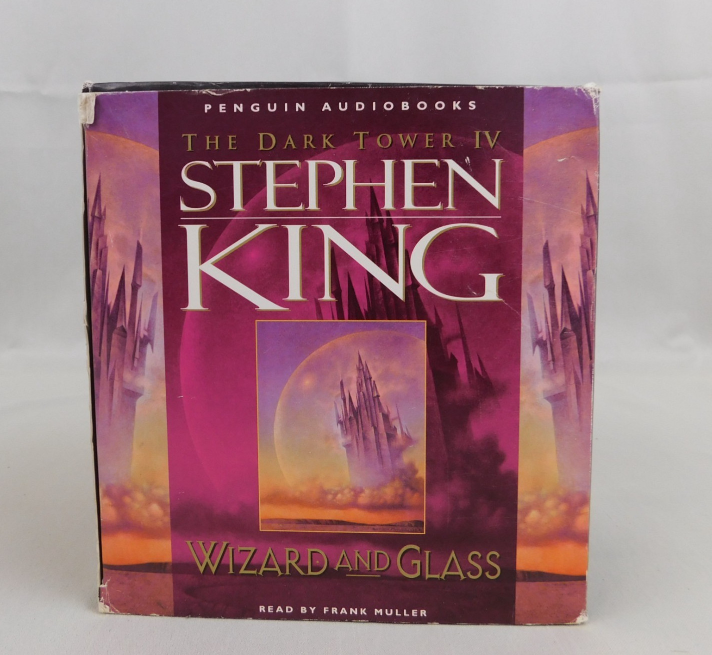 The Dark Tower #4 Wizard & Glass Stephen King Cassette Audiobook Frank Muller