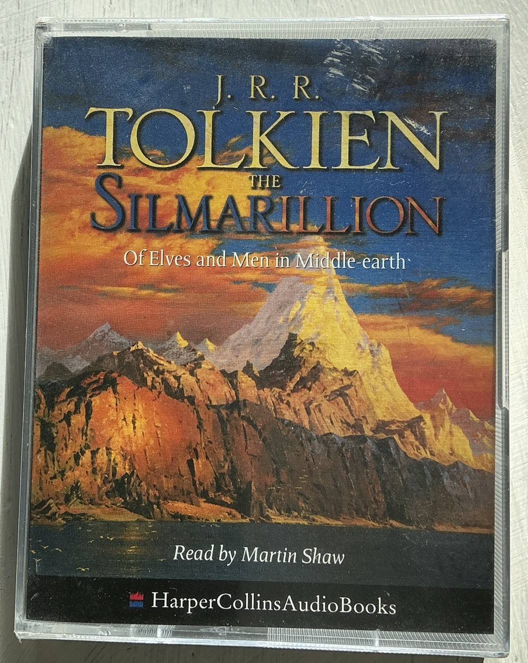 JRR Tolkien — The Silmarillion Double Cassette Audi Book Martin Shaw New Sealed2