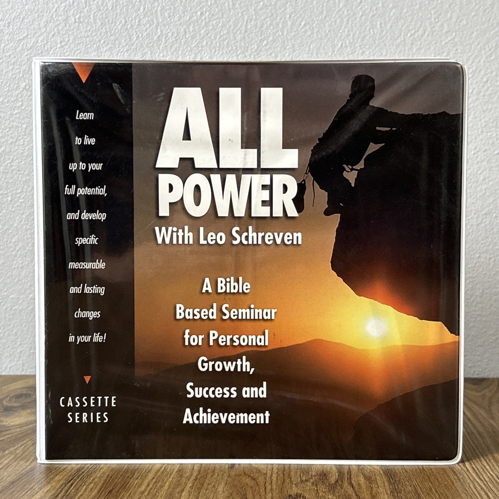 1998 All Power with Leo Schreven 20 Cassette Series Growth Success Bible Seminar
