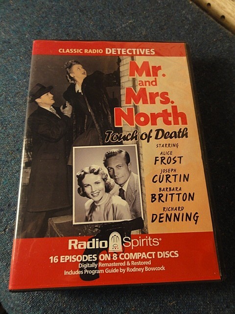 RADIO SPIRITS MR. AND MRS. NORTH, TOUCH OF DEATH, OLD TIME RADIO
