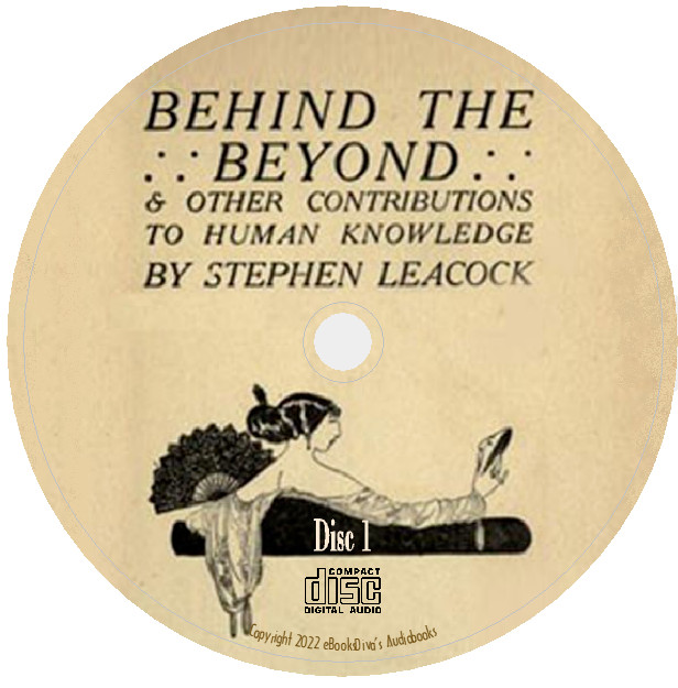 Behind the Beyond Stephen Leacock Humor Satire Audiobooks in 3 Audio CDs