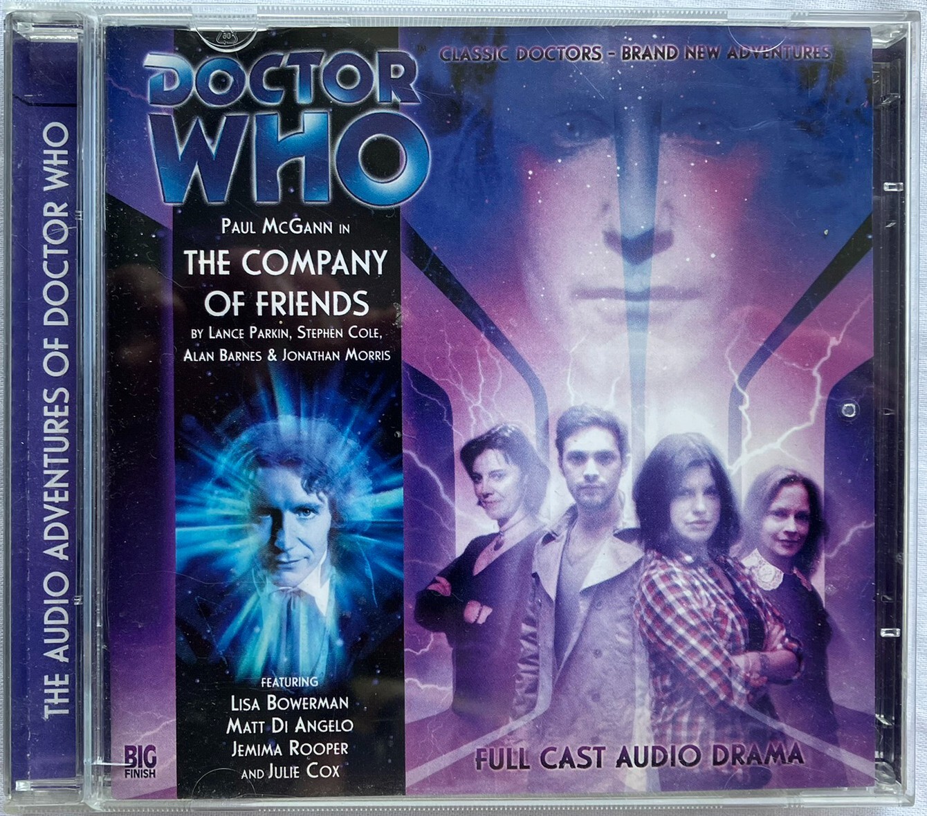 Doctor Who The Company of Friends — Big Finish CD Paul McGann *OUT OF PRINT*