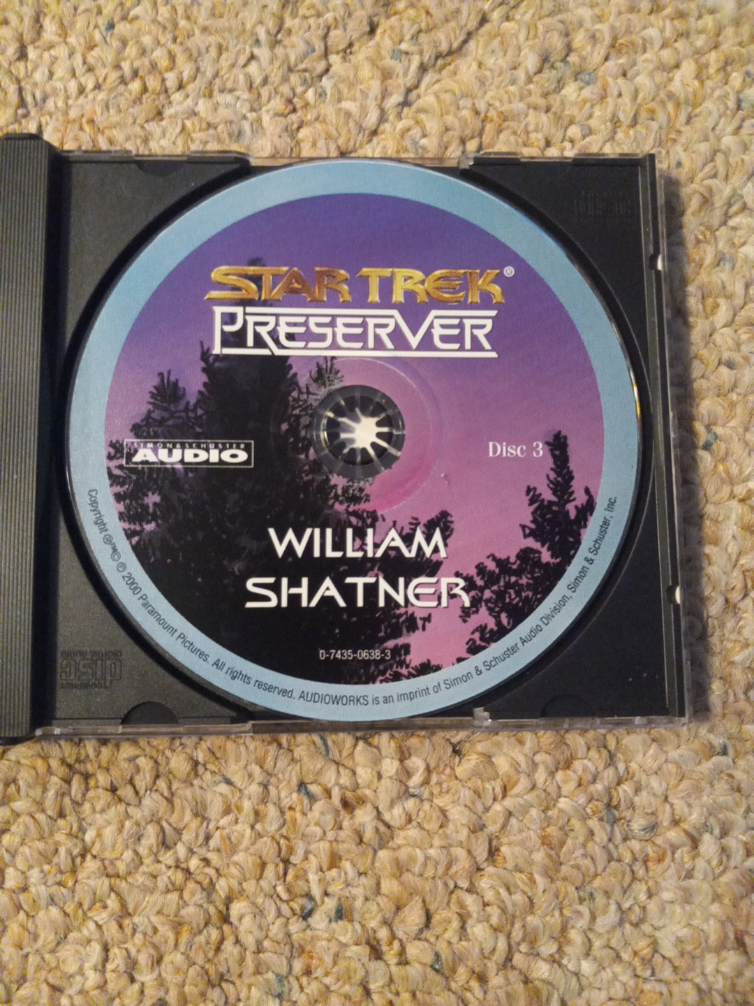 Star Trek Preserver A Novel by William Shatner CD Audiobook Book Read by Author
