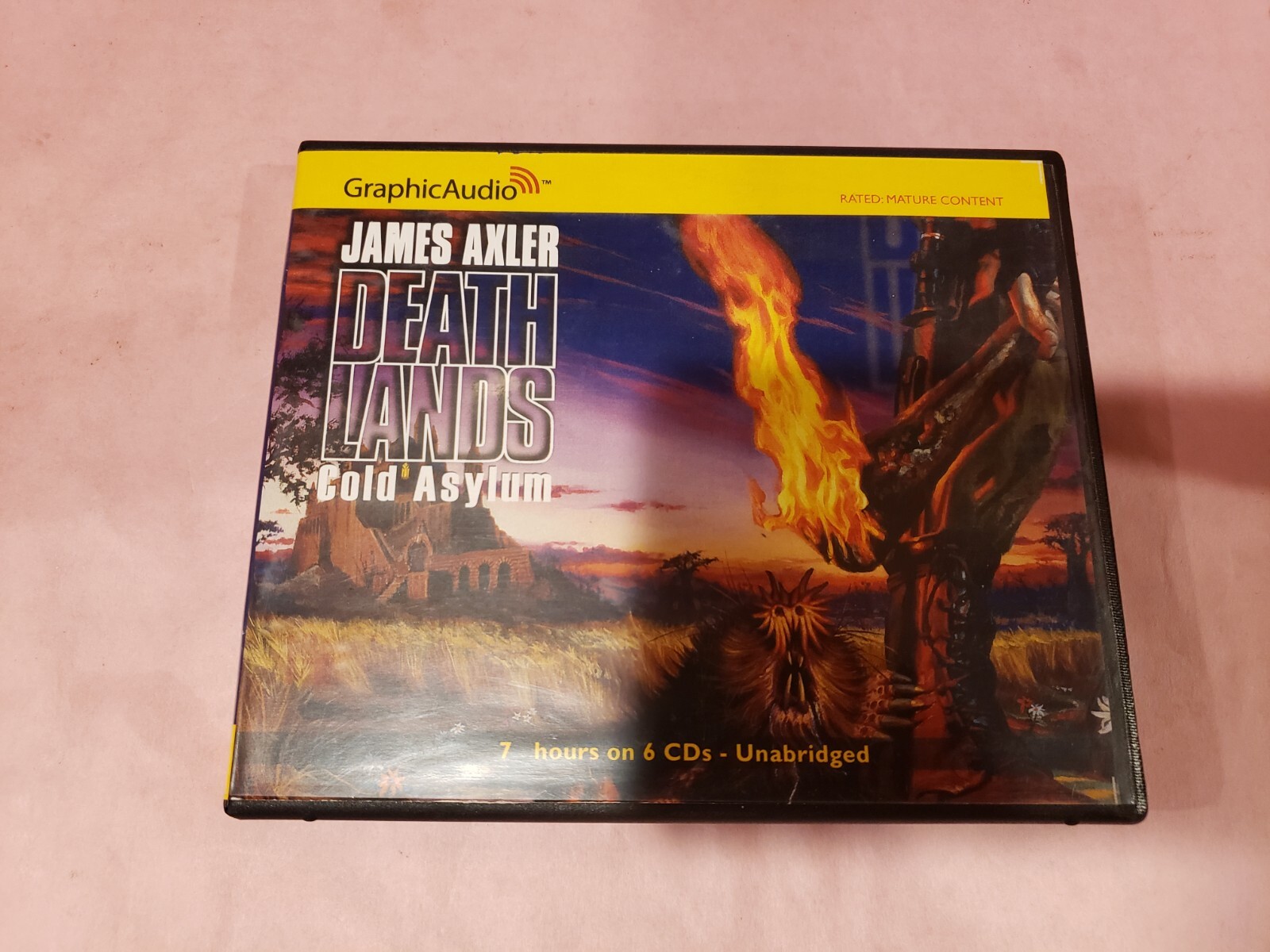 James Axler Death Lands Cold Asylum Audio Books 6 CDs