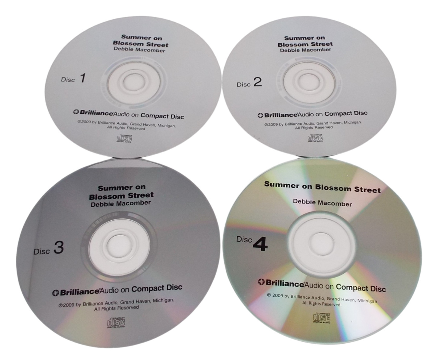 Debbie Macomber Audio CD Set~Twenty Wishes & Summer On Blossom Street Audiobooks
