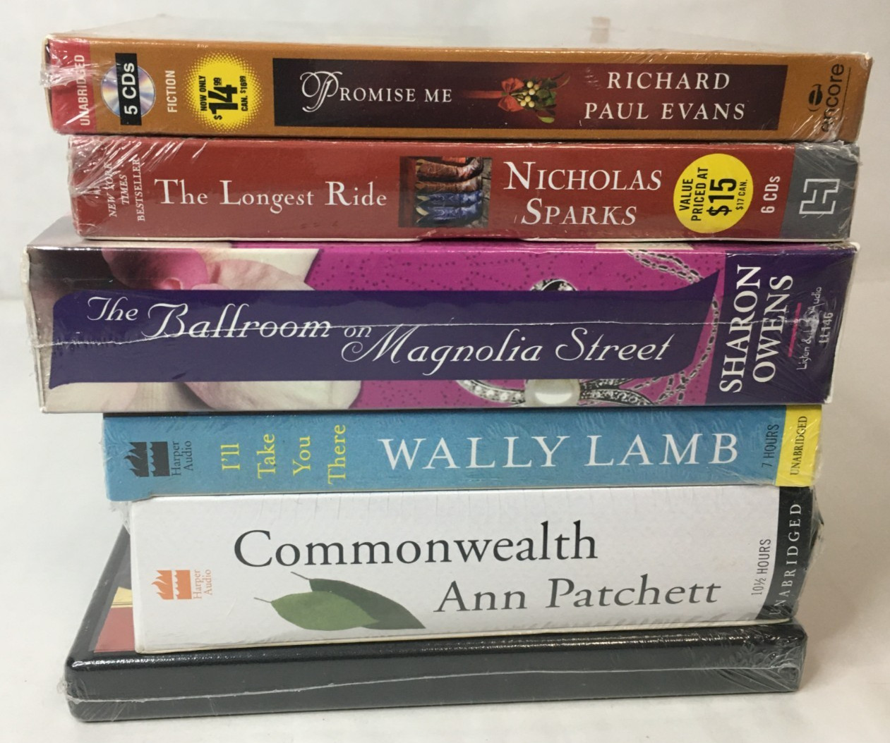 Lot of 6 Audiobooks — Women’s Romance Christian Historical Fiction Chick Lit