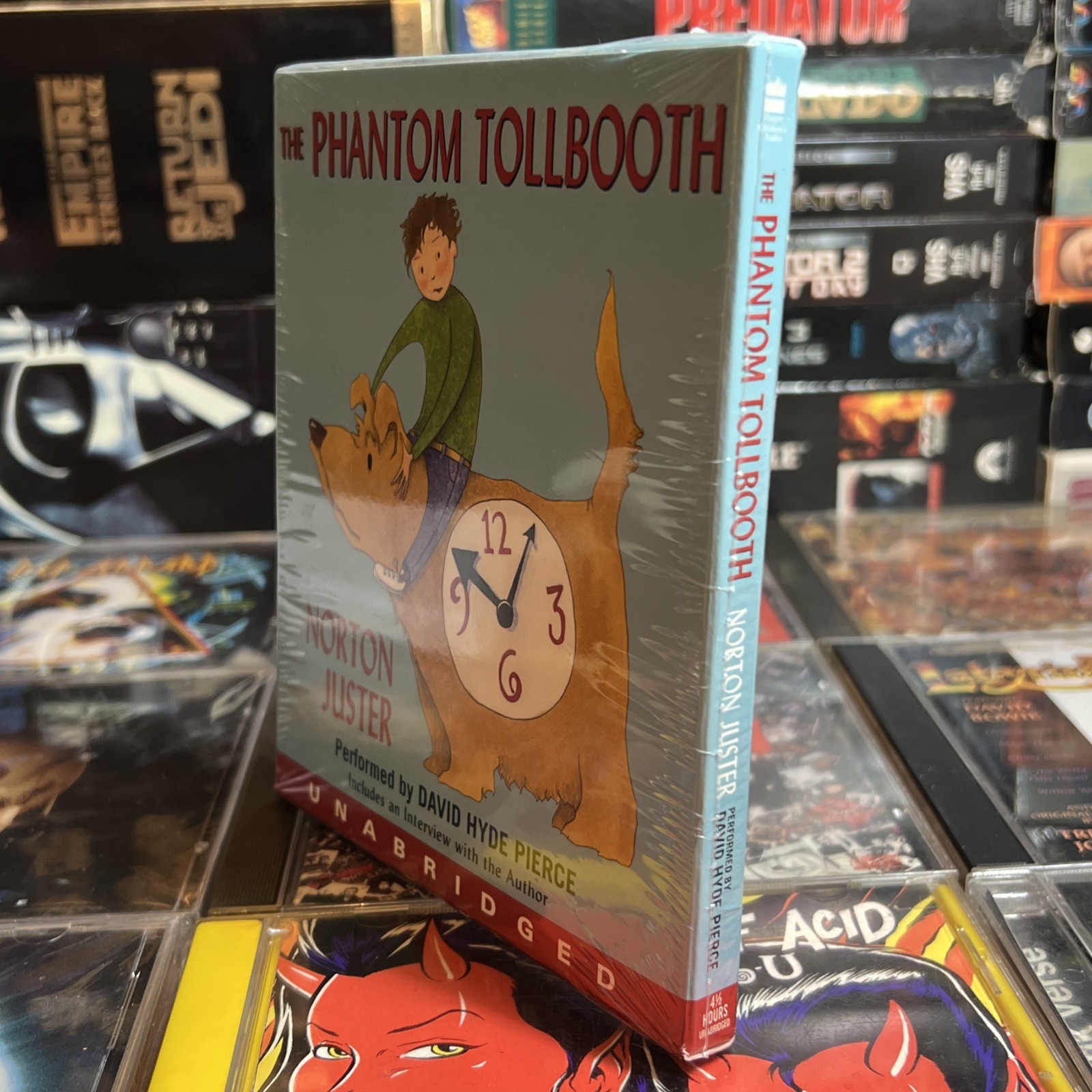 The Phantom Tollbooth by Norton Juster 4 CD Audio Book New David Hyde Pierce