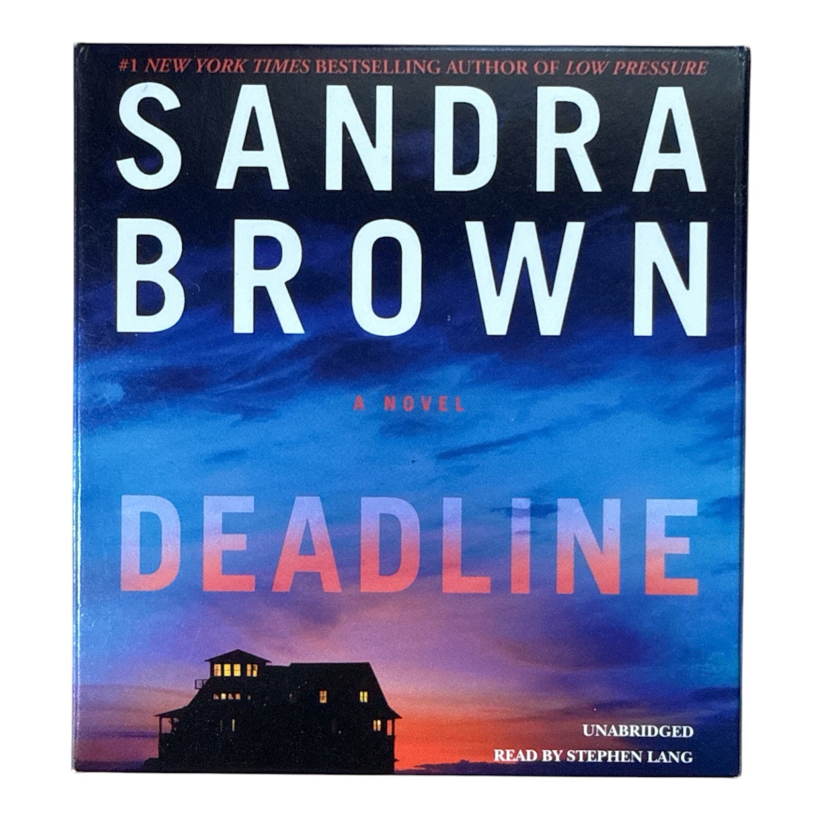 Deadline by Sandra Brown Unabridged Audiobook CD