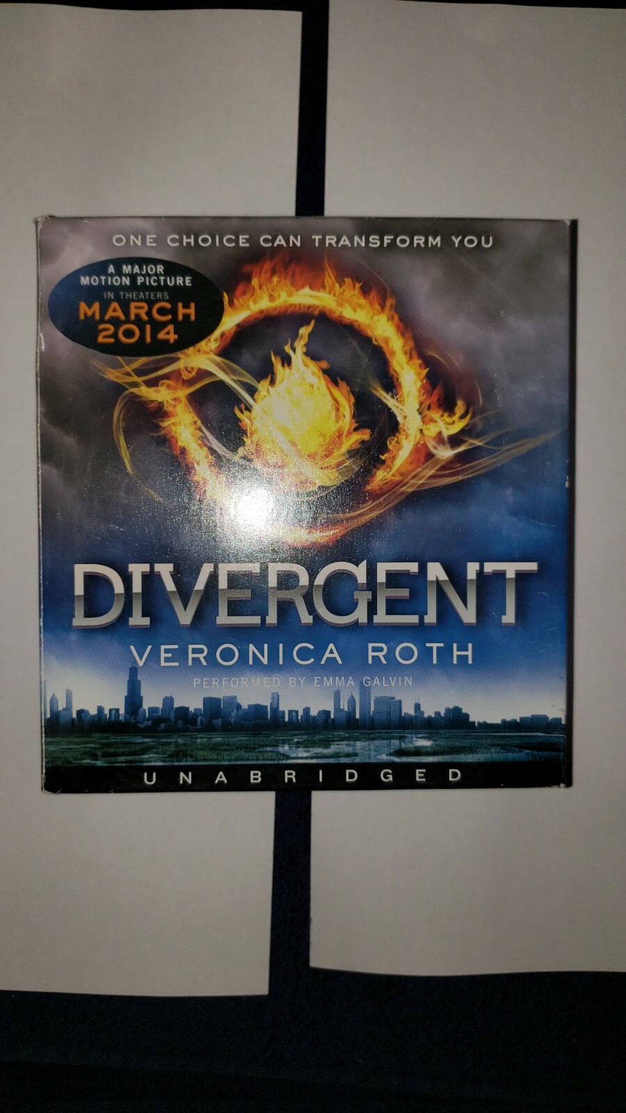 Divergent by Veronica Roth AUDIOBOOK CD