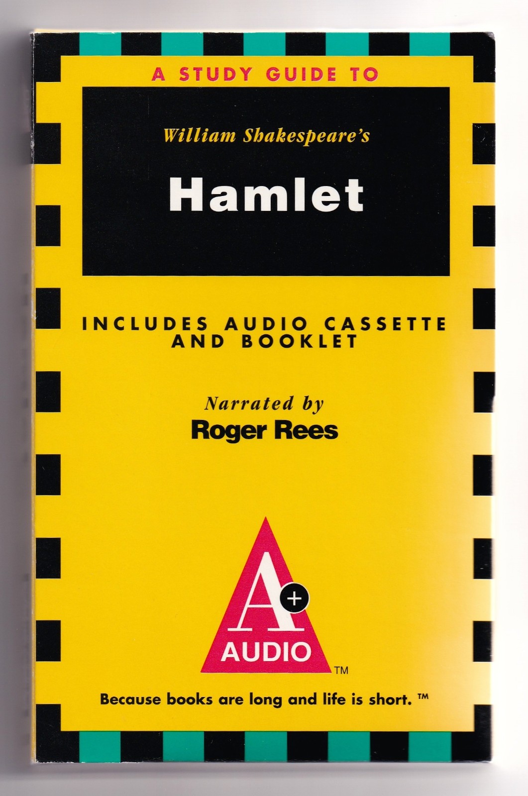 Shakespeare’s HAMLET Audio Cassette and Study Guide Booklet Read By Roger Rees