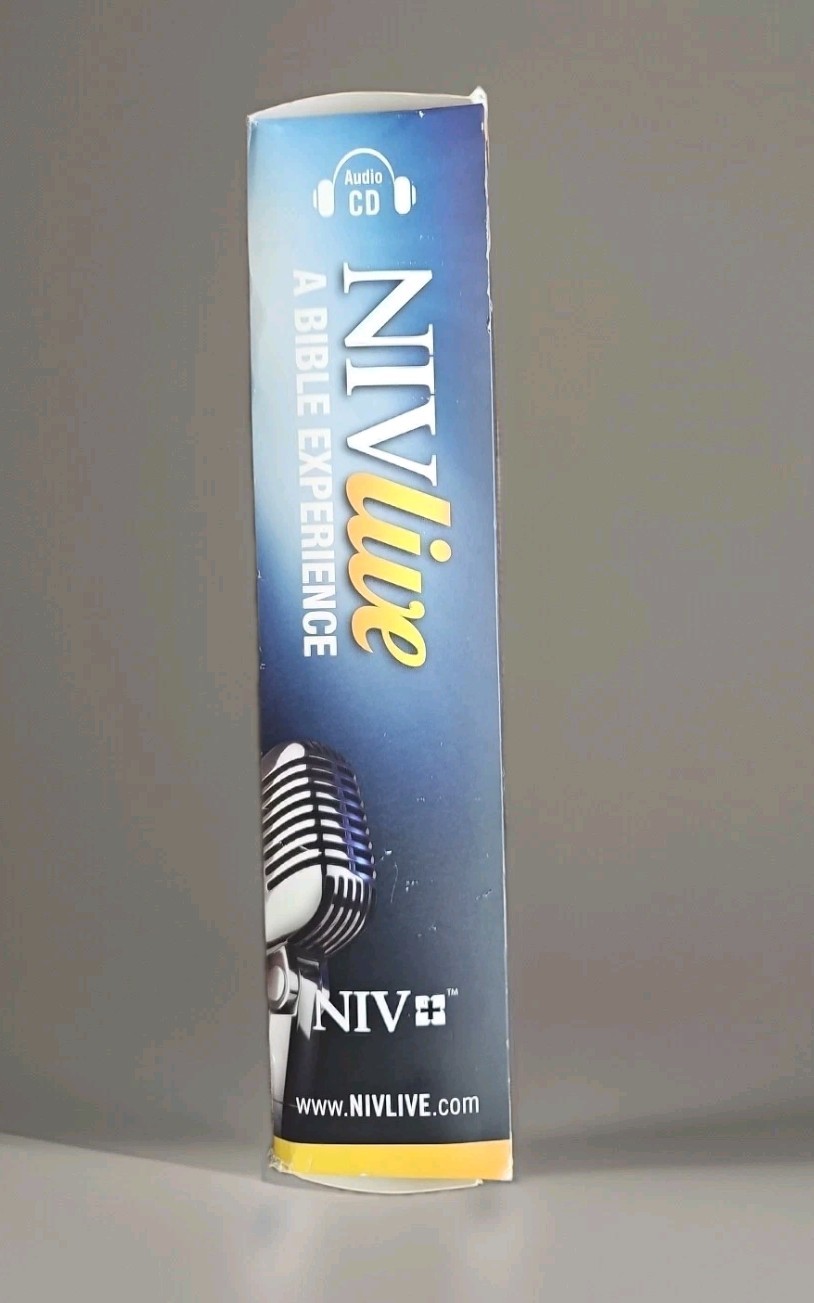 NIV Live — A Bible Experience Complete Audio Book 79 CDs W/ Case New &Sealed