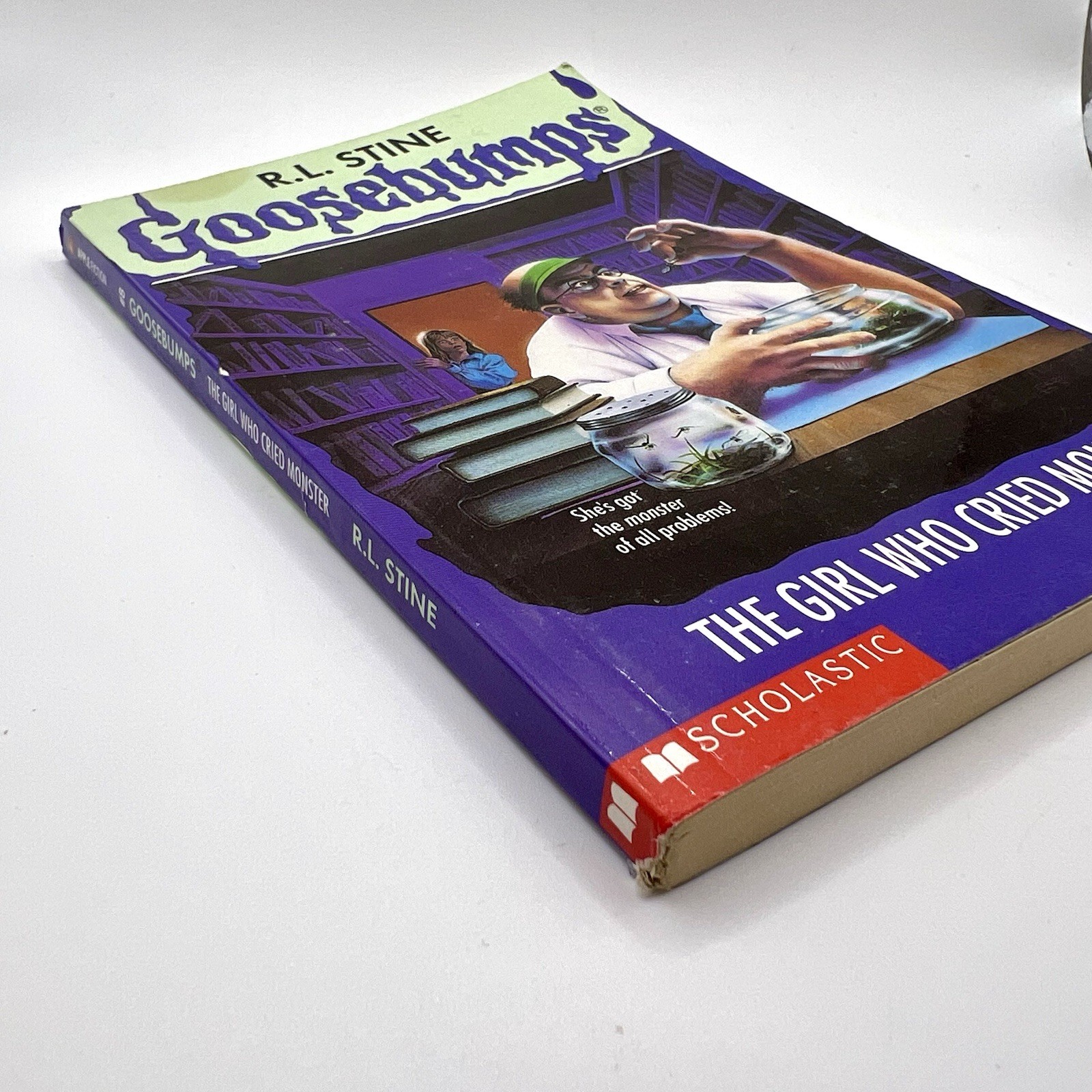 Goosebumps The Girl Who Cried Monster by R. L. Stine (1993)