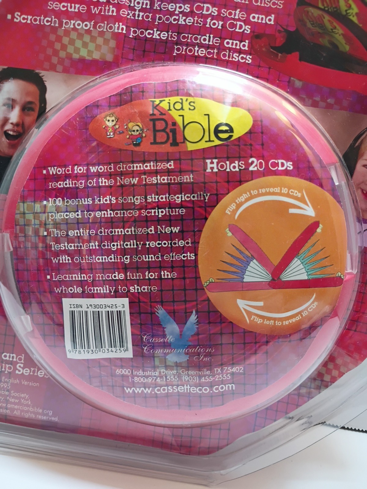 Kids Bible, New Testament on CD, Contemporary English Version. Brand New. ￼Rare.