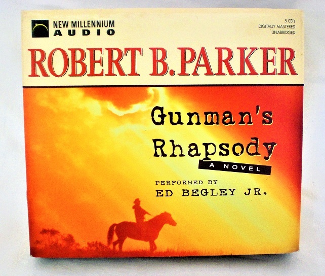 Gunman’s Rhapsody Audio 5 CD set Robert B. Parker Ed Begley Jr. Unabridged